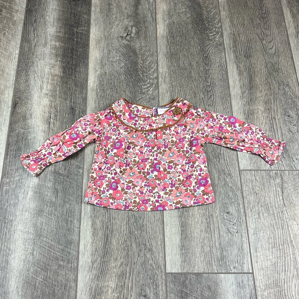 OshKosh B’gosh Pink Floral‎ Blouse